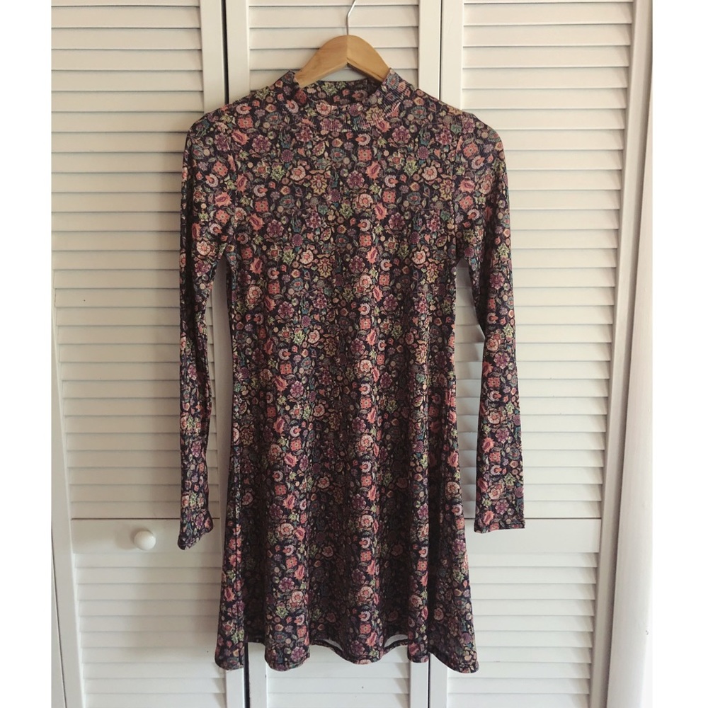 Floral Long Sleeve Dress